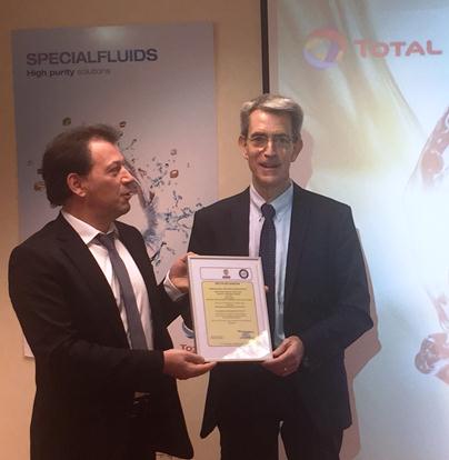 Premier certificat ISCC 