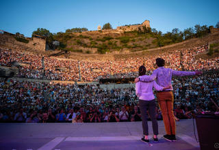 Vue du théatre antique, crédits photographiques : Jazz à Vienne 