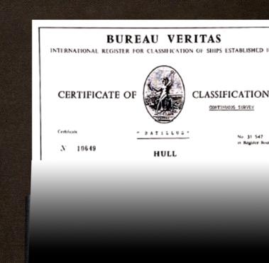 bureau veritas classification 1908